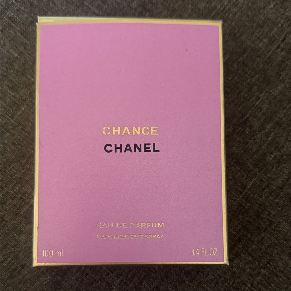 CHANEL Chance 100ml - Pink and Gold